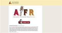 Desktop Screenshot of aifr.alverno.edu